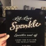 Let Love Sparkle printable sign